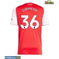 Arsenal Martin Zubimendi #36 Heimtrikot 2025-26 Kurzarm